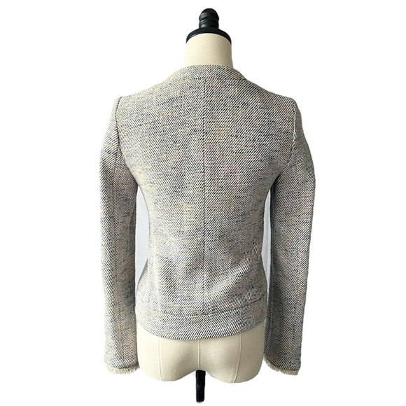 Comptoir Des Cotonniers Tweed Moto Jacket | XXS - Picture 6 of 11